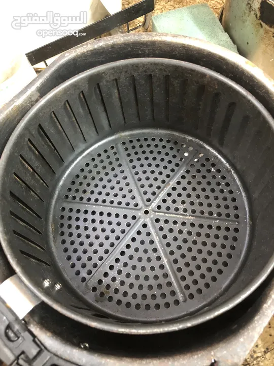 مقلاهوائي فول وتماتيك بحال ممتاز استعمال بسيط