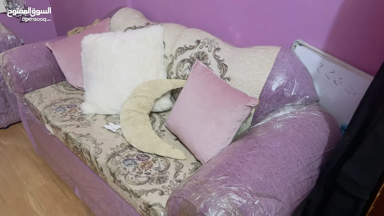 كنب غرفة جلوس (4قطع) مع الطاولة