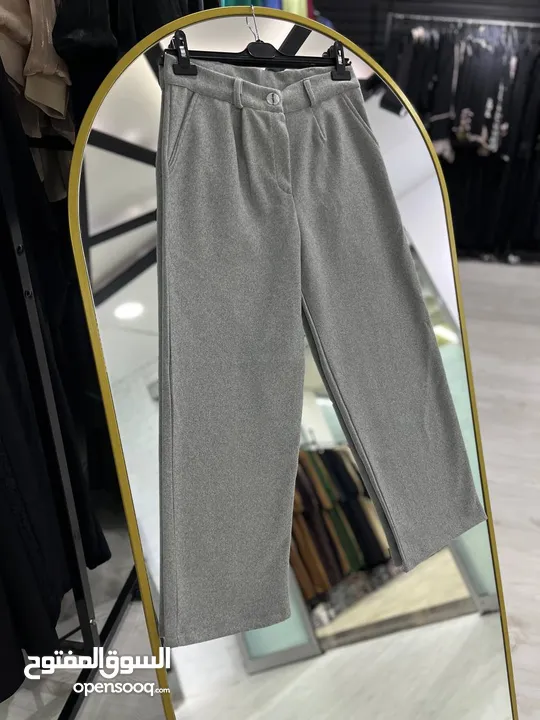 بناطيل جوخ أسود ورمادي – راحة وأناقة مقاسات مختلفة تناسب الجميع