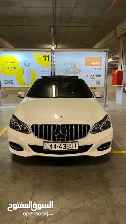 مرسيدس E200 كت AMG 2014 بانوراما ، فل كامل اعلى صنف، كرت ابيض، بسعر مغري. مميزه ، قابل للبدل.