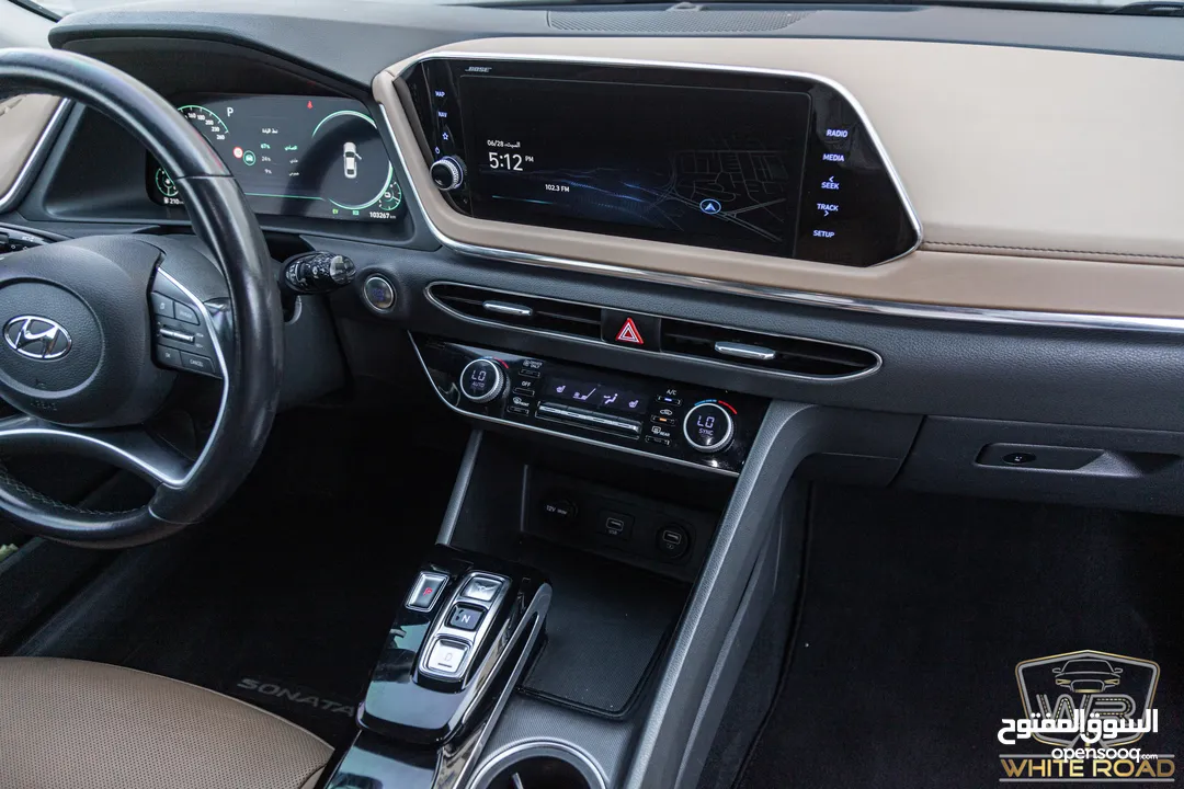 Hyundai Sonata 2022 Hybrid  يمكن التمويل بالتعاون مع المؤسسات المعتمدة لدى المعرض