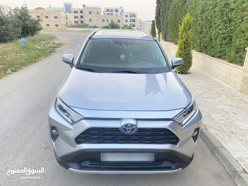 تويوتا راف فور هايبرد 2021 جمرك جديد