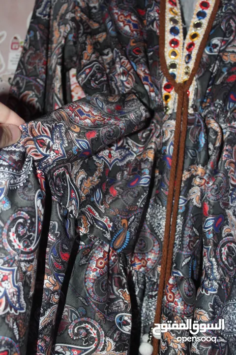 فستان نسائي قصير بوهيمي