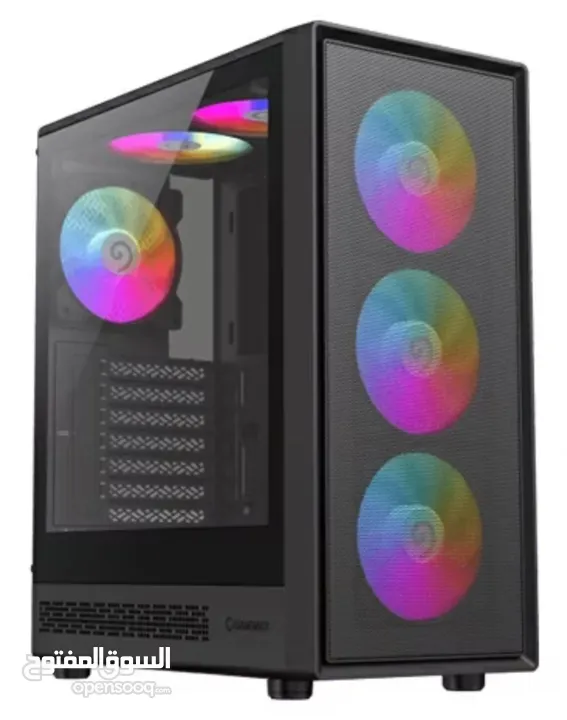 GameMax Storm 2 AW Gaming Case - 6 Fans ARGB White