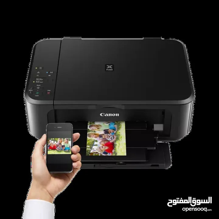 طابعة كانون طباعه بوظائف متعددة طباعة، نسخ، ومسح ضوئي Canon MG3640S Wifi InkJet