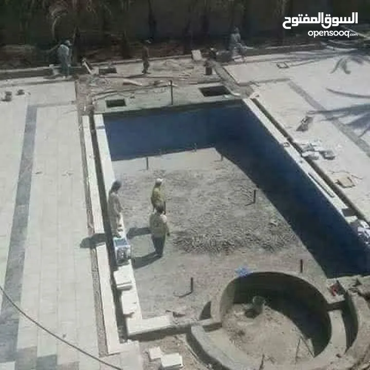 ترميم وإنشاء المسابح