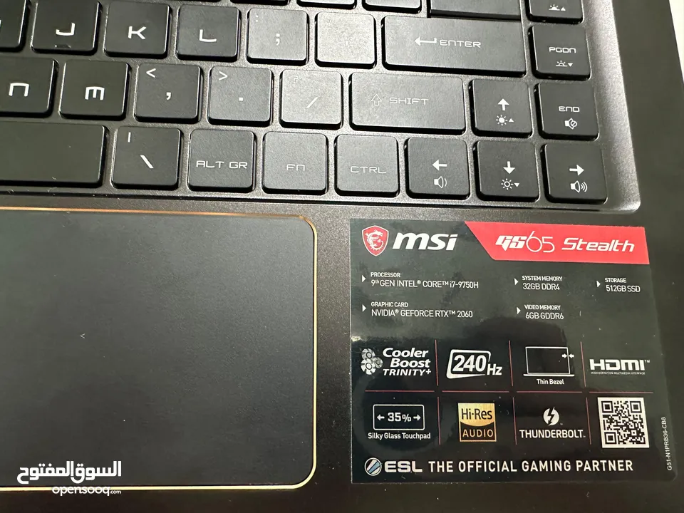 لابتوب جيمنج MSI GS65 Stealth بسعر مغري جدا