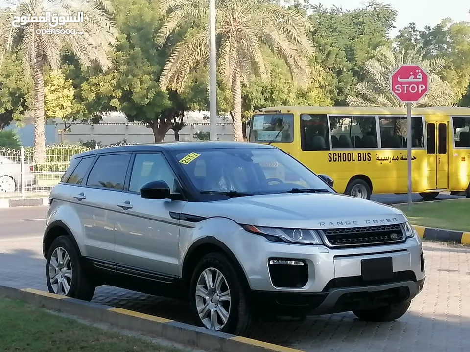 RANGE ROVER EVOQUE SE 2017 US SPEC PERFECT CONDITION INSIDE AND OUTSIDE NO AIRBAG OUT