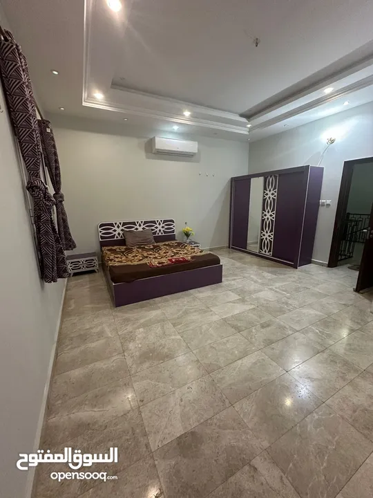 استوديو للايجار مفروش بالغبرة Studio for rent furnished in Al-Ghubrah