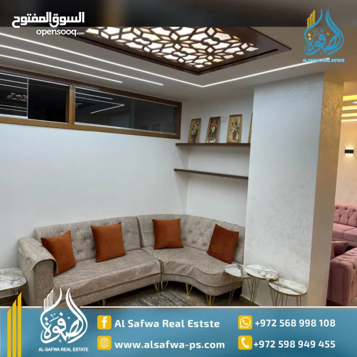 روف مميز جدا للايجار وسط البلد مساحه كبيره مناسبه لراحتك وراحه عائلتك