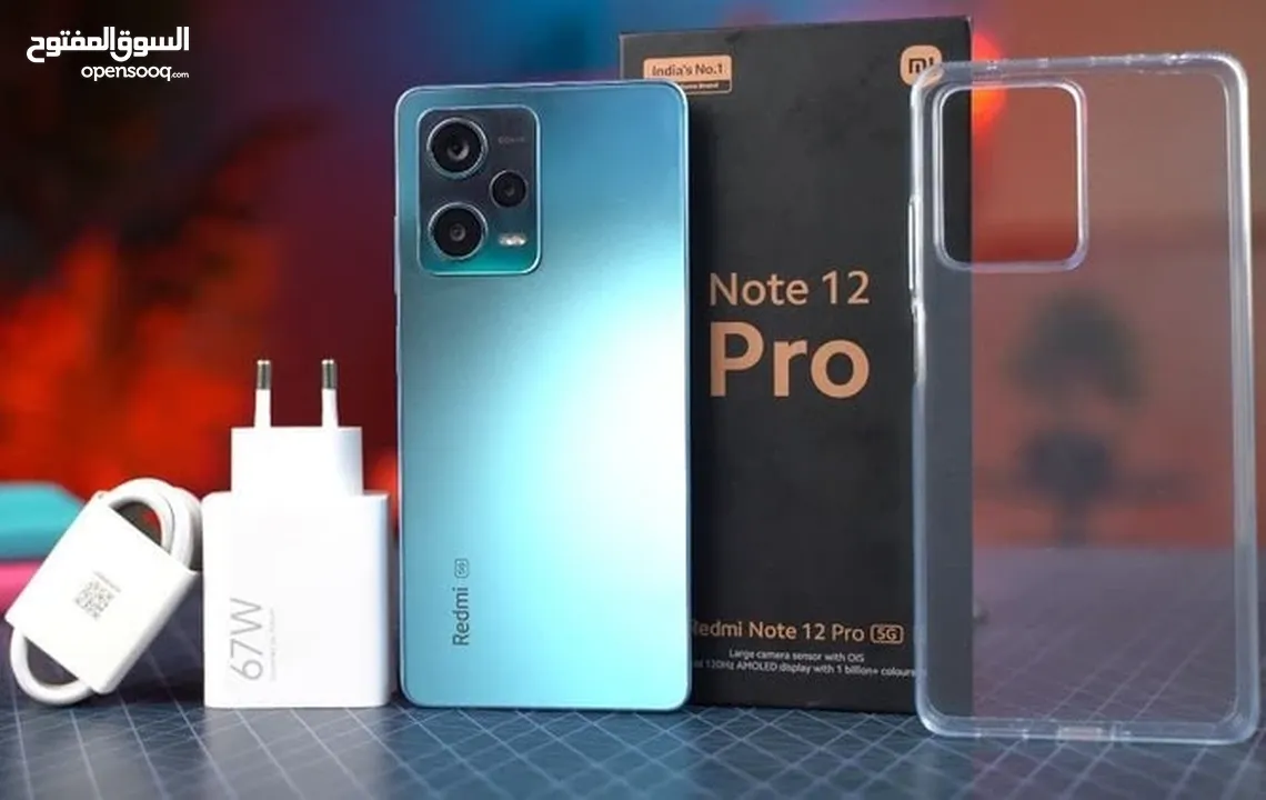 Redmi note 12 pro 5G  لبيع  8 رام + 8 رام 256 جيجا  60 فريم  ببجي ثابت معالج قوي و ممتاز واداء جميل.