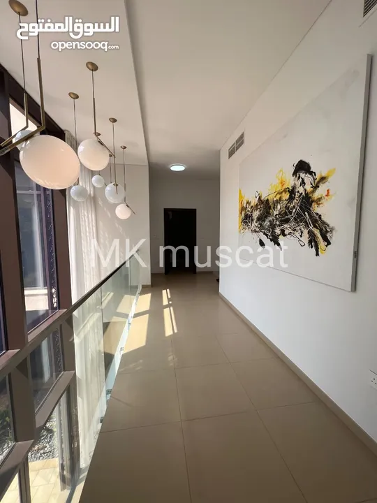 Furnished villa for sale in Muscat bay/ Instalment three years/ Freehold/ Lifetime Residency