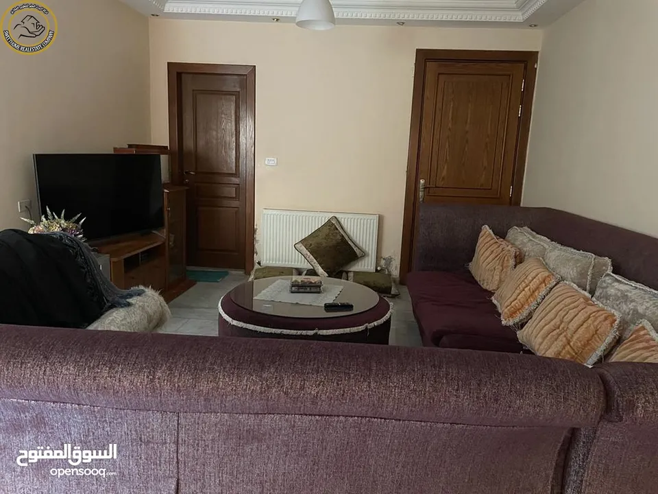 شقة أرضية مميزة للبيع في الشميساني  - قرب السفن الفن 375م مع حديقة وترس تشطيب سوبر ديلوكس