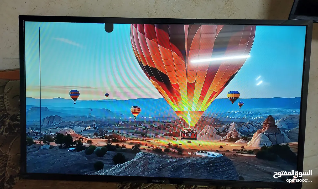 شاشة تلفزيون ليد 55 بوصة فقط 250 شيكل