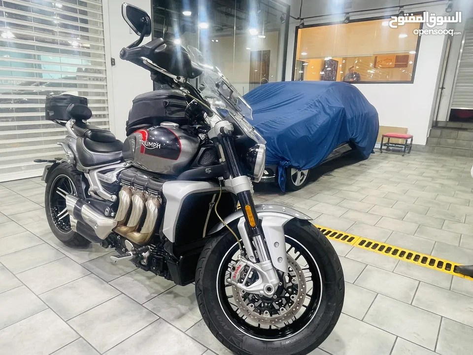 2021 (bought in 2022) 2.5 L (2500 CC) Triumph Rocket 3GT - 10K kms