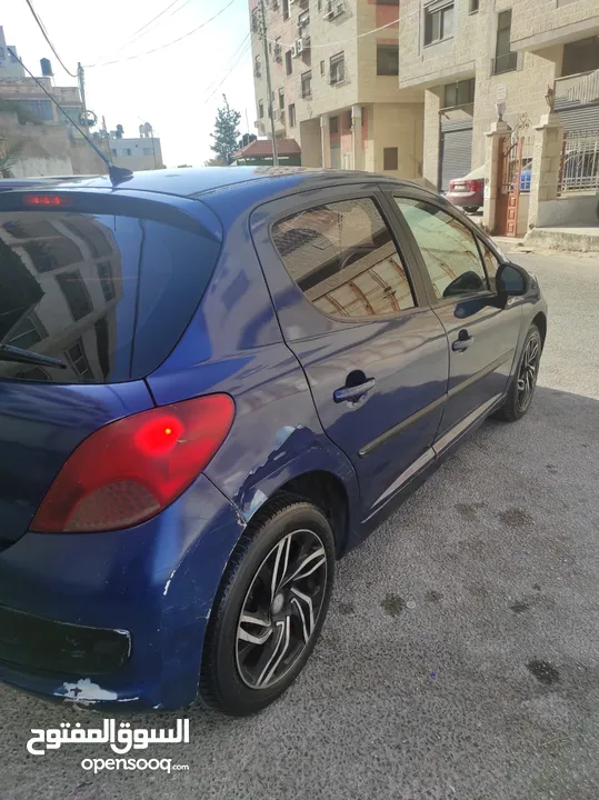 بيجو 207 موديل 2008 بحالة جيدة