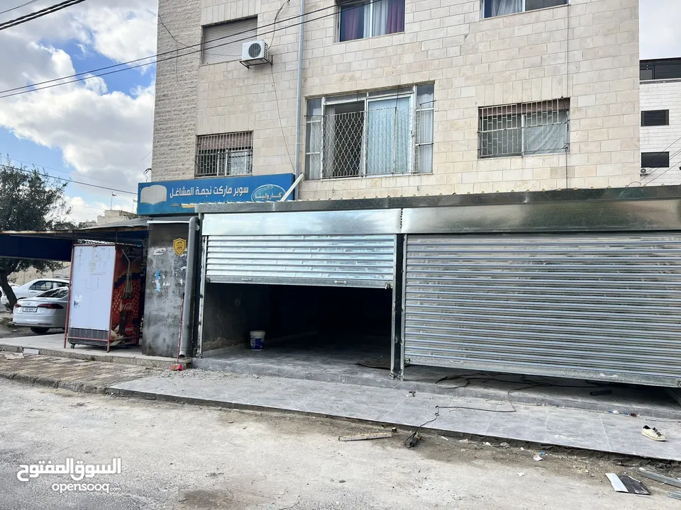 مخزن غير تجاري للإيجار في طبربور بجانب دوار المشاغل في عمارة على شارعين