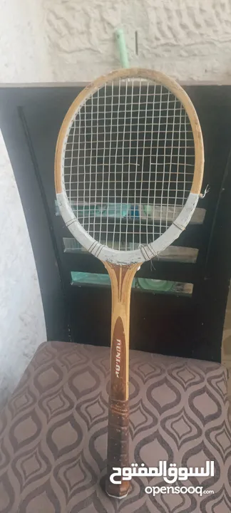 مضرب تنس خاشبي Dunlop Maxply  قديم ونادر كلاسيك
