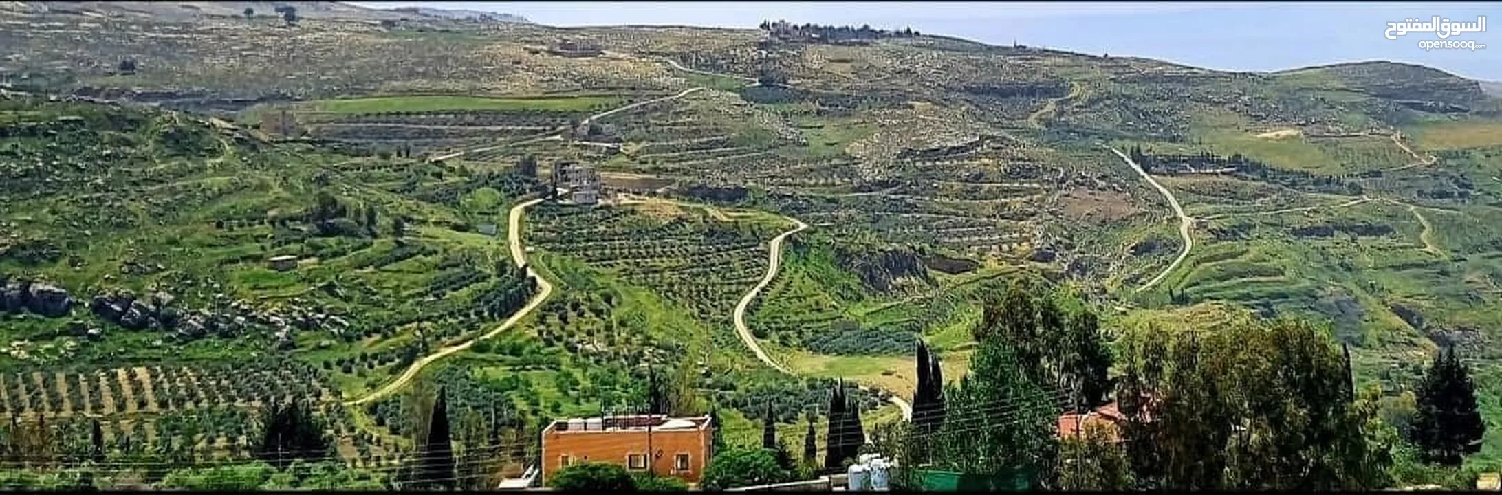 فيلا للبيع في أجمل المواقع في عمان تبعد عن الدوار السابع 15 دقيقه اطلاله مميزه على جبال فلسطين