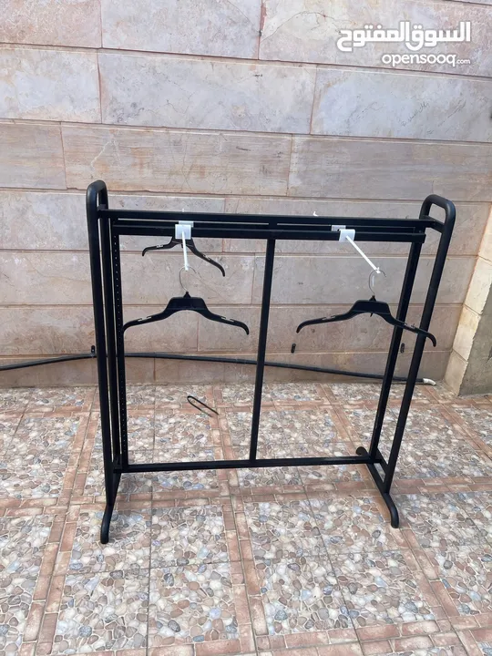 ستاندات ملابس حديد جديد  ستاندات عرض ملابس
