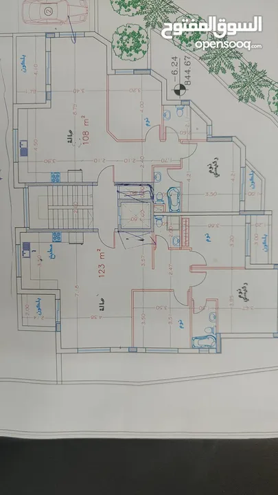سكنات قيد الانشاء بجانب جمعيه العربيه بيت جالا  في كمان طابق كامل مع مصفات لحال  بيمشي في عيادات