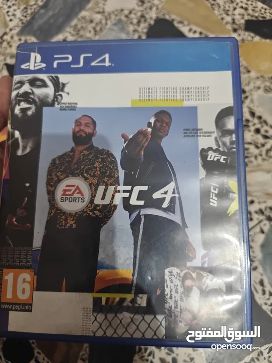 لعبة ufc 4 + لعبة ردديد 2