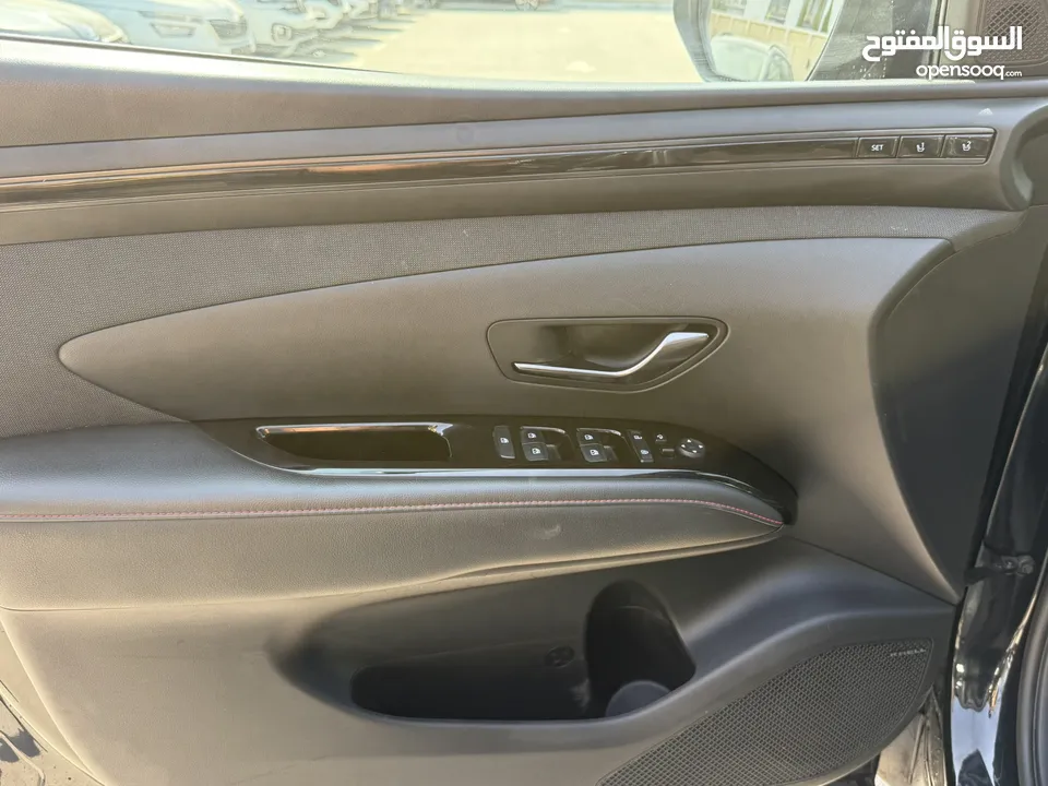 هونداي توسان NLine ترخيص 2022 محرك 1600 هايبرد plug in/يقطع على الشحنه 65 كيلو متر 271 حصان