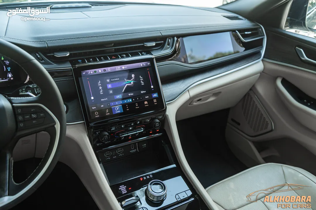 Jeep Grand Cherokee 2022 Limited Plug in hybrid 4xe  السيارة بحالة ممتازة جدا و قطعت