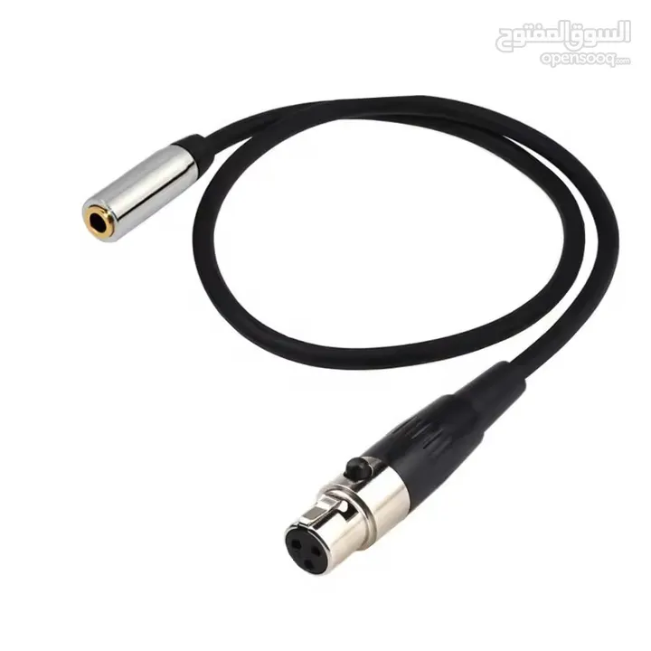 كيبل صوت  Mini XLR 3Pin to 3.5mm Cable