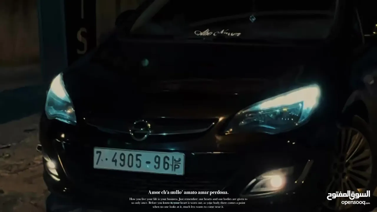 Opel astra j اوبل استرا ج 2013 للبيع على كاش فقط سياره فل فل