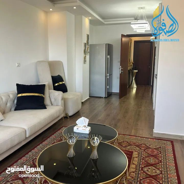 استديو مميز مفروش للايجار ضاحيه الريحان قرب الاستشاري