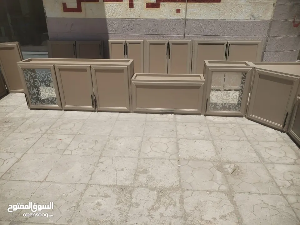 مطبخ للبيع عرض خاااااااااص تفصيل جديد من مطابخ فجر الأمل للألمنيوم  للاستفسار الاتصال على الارقام