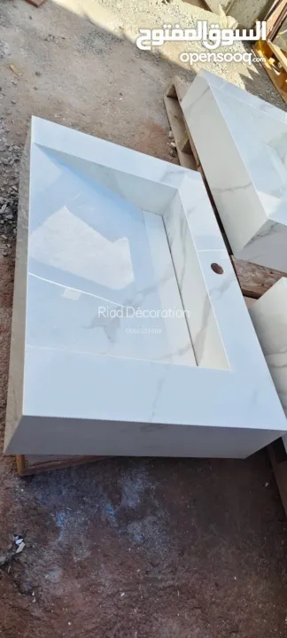 تفصيل مغاسل من بلاط بورسلان جميع المقاسات