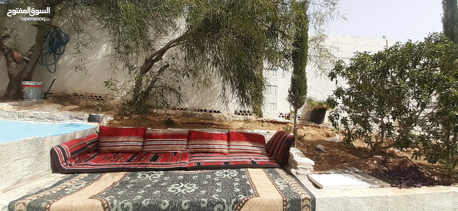 شاليه ومزرعة الجمل  مادبا - خربة المخيط - غرب الجامعة الالمانية .............................