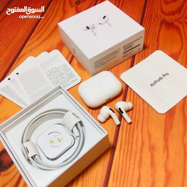 سماعات Air pods pro 2 الامريكية الجديدة خاصية عزل الضوضاء احدث اصدار مع كفر هدية