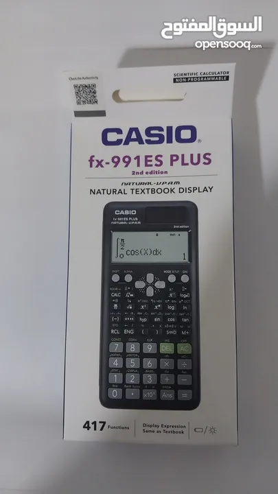 أله حاسبة كاسيو  Casio fx 991ES plus 2nd edition