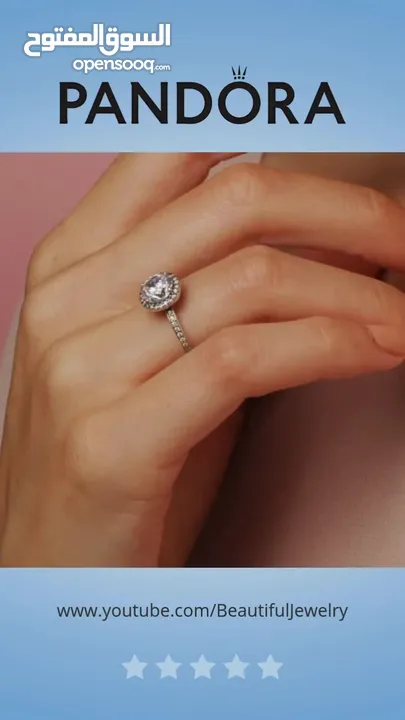 Pandora Signature Silver ring  with clear cubic zirconia Pandora Signature Pandora Signature