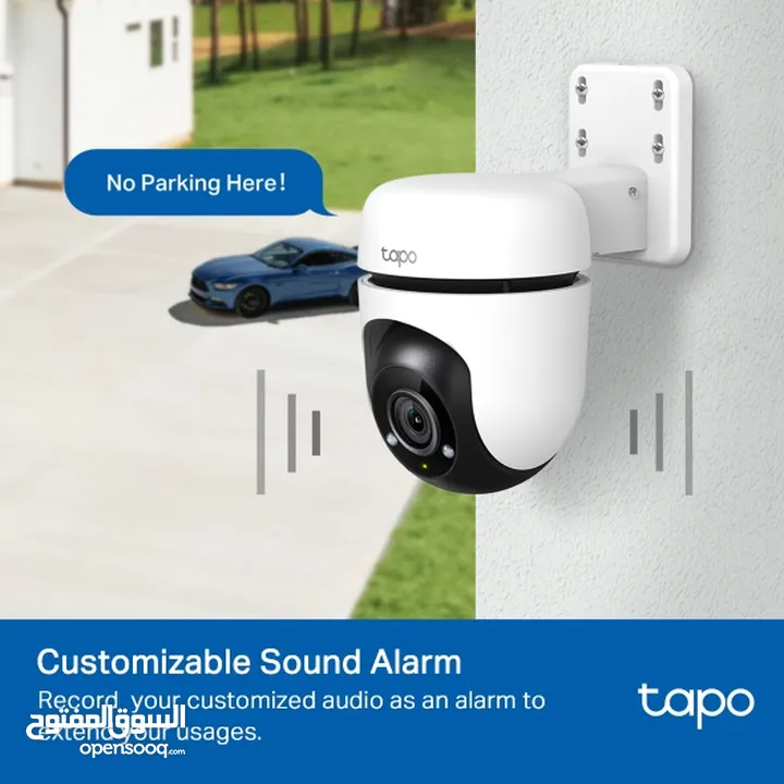 كاميرا مراقبة خارجية متحركة Outdoor Pan/Tilt Security WiFi Camera  Tapo C500 V1