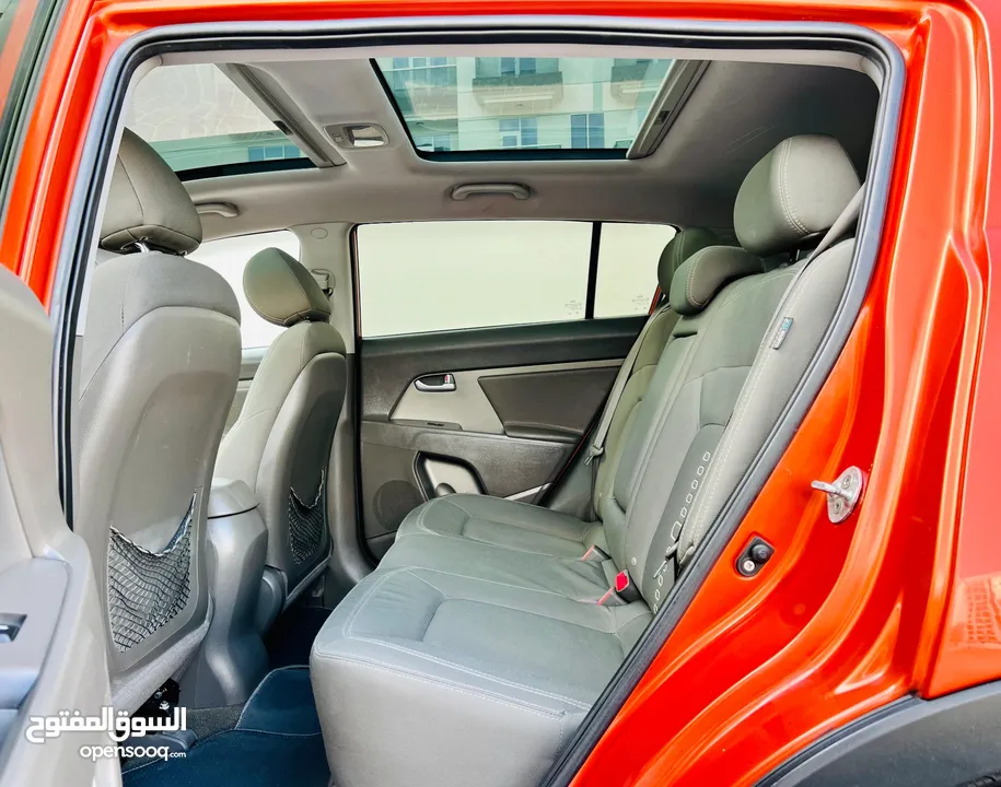 KIA SPORTAGE 2013 ORANGE GCC WITH SUNROOF