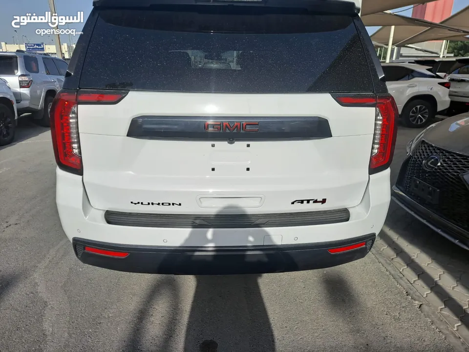 GMC YUKON AT4 2023 CANADIAN SPEC CLEAN TITLE   وارد كندا خالي من الحوادث يدخل السعودية