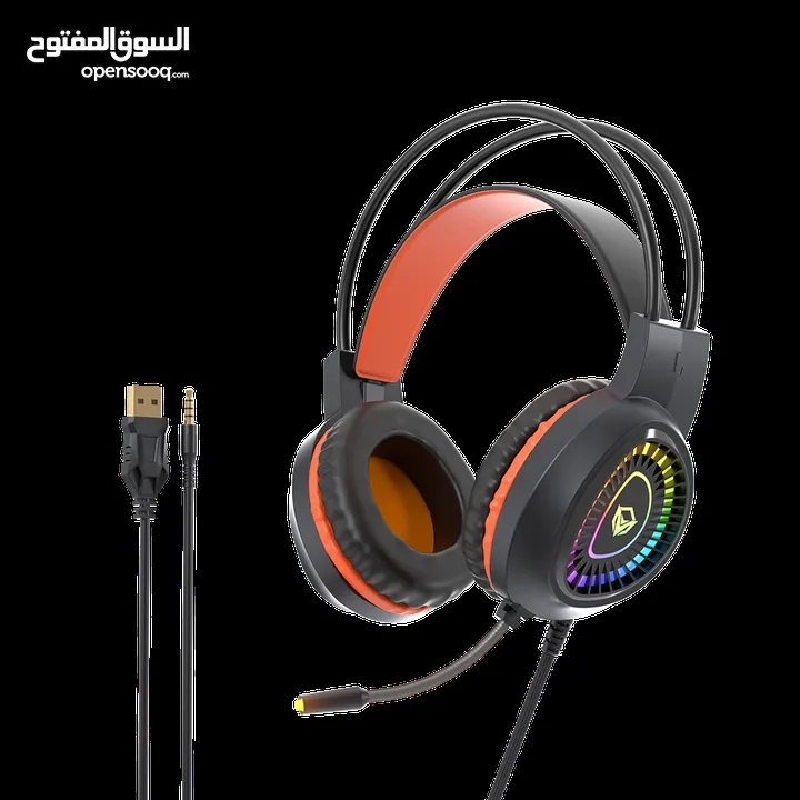 MEETION C505 GAMING 4 IN 1 KIT KEYBOARD MOUSE HEADPHONE AND MOUSE PAD-كيبورد وماوس سلكي قيمينق مضيء