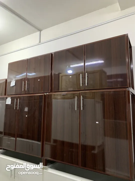 Aluminum kitchen cabinet new making and sale خزانة مطبخ ألمنيوم صناعة وبيع جديدة