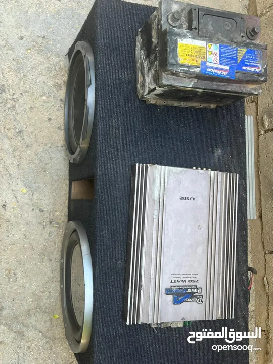 سستم زلزال صبين صب سوني2000w وصب كنود1000wوجهازين جهاز بوشمن الشعله 900w power pacousLlk750wبطاريه