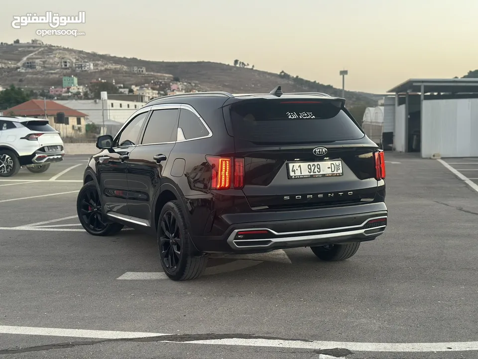 كايا سورينتو /2020 فل الفل  فتحة سقف بانوراما  2x4 ///200Hp  ديزل  2200cc  فل الفل مسكر بلاك