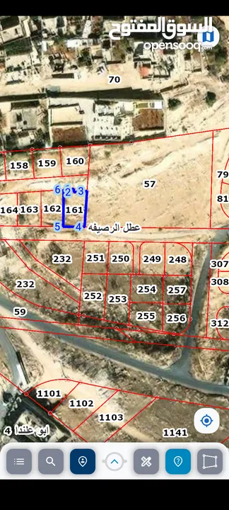 قطعة ارض للبيع في عمان صالحية العائد كاش 13000 طابو في عمان صالحية العابد 301م كاش 13000 فيها منسوب