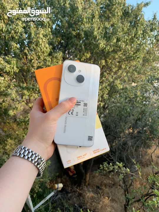 شبيه الايفون تكنو سبارك g1 128 جيجا الرام 4GB+4GB كفالة 13 شهر على الجهاز طبعا جديد مع مرفقاته