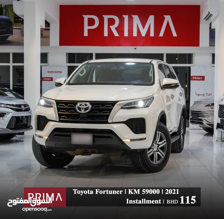 TOYOTA FORTUNER 2021