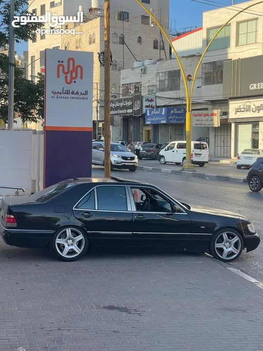 مرسيدس شبح w140 s320 بنزين