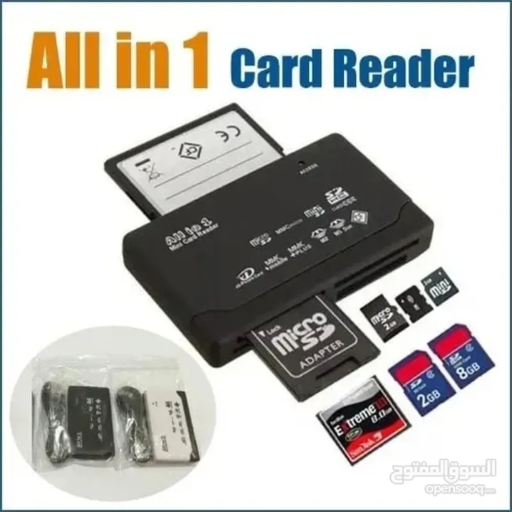 All In One Mini Card Reader Multi In 1 Usb 2.0 Memory Card Reader