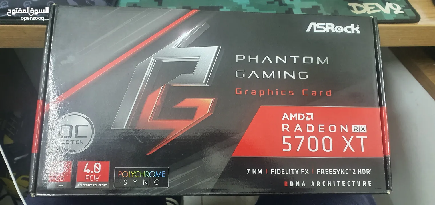 for sale ASROCK PHANTOM AMD 5700XT